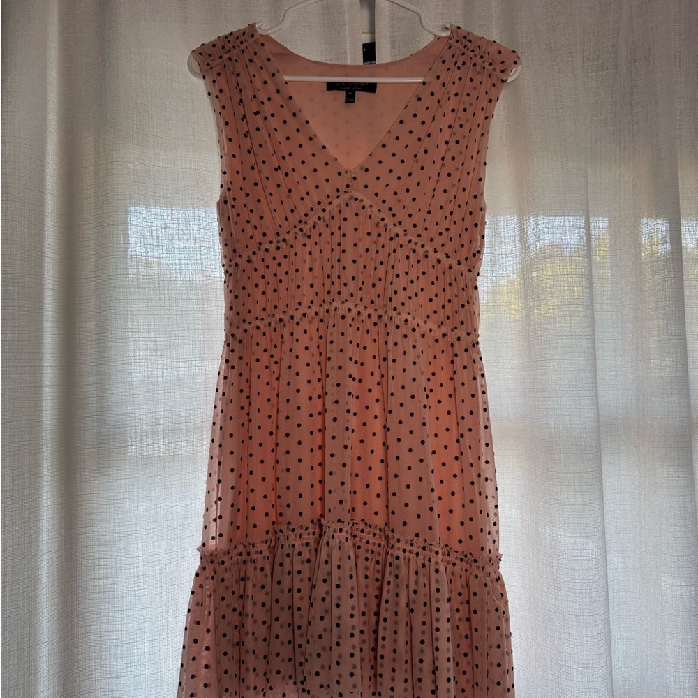 Juicy Couture Pink Polka Dot Mini Dress